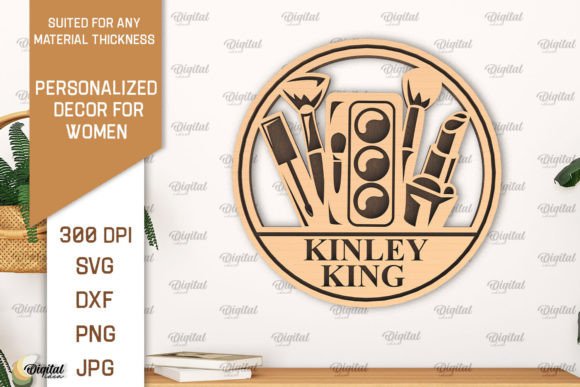 Download Personalized Decor for Women Laser Cut - Premium Resources